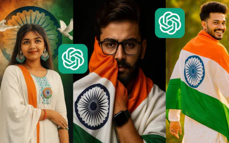 15 अगस्त Viral Photo कैसे बनाये Chat GPT | Chat Gpt Prompt For Independence Day Photo Generation
