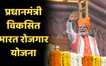 PM Viksit Bharat Rozgar Yojana 2025: युवाओं को ₹15,000 और नियोक्ताओं को ₹3,000 का लाभ, जानें आवेदन प्रक्रिया और पात्रता